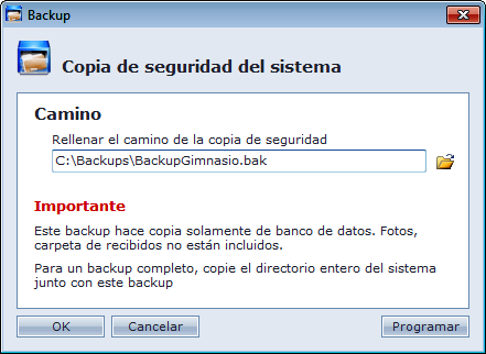Backup