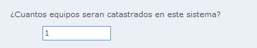 Cantidad de Equipos