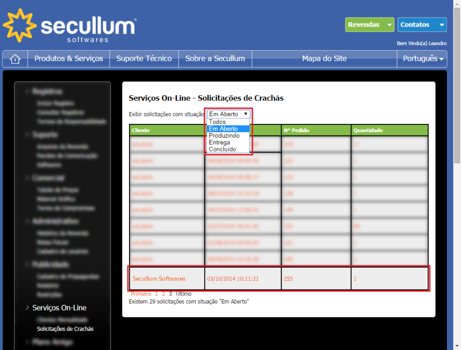 Acceso Restricto Pagina Secullum